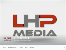 Tablet Screenshot of lhpmedia.com